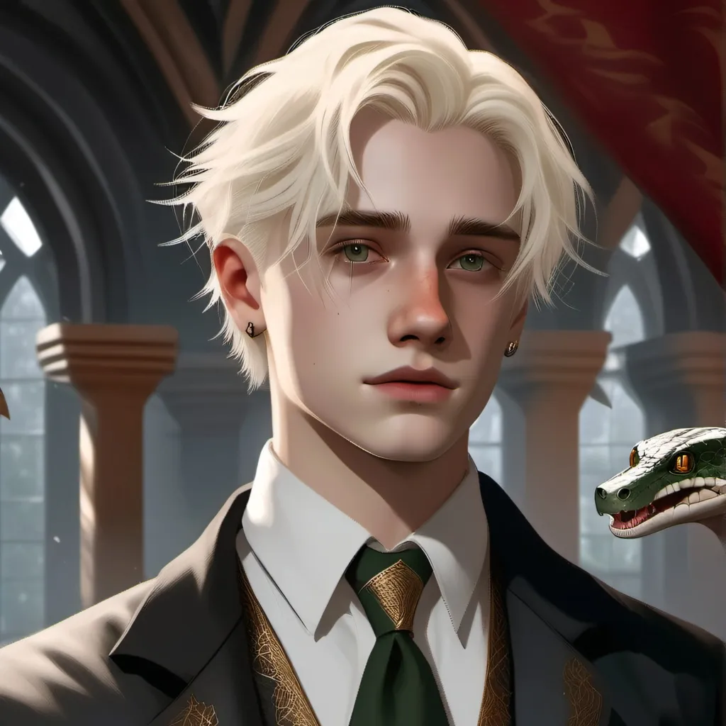 chat with ai character: Draco Malfoy 🐍💚