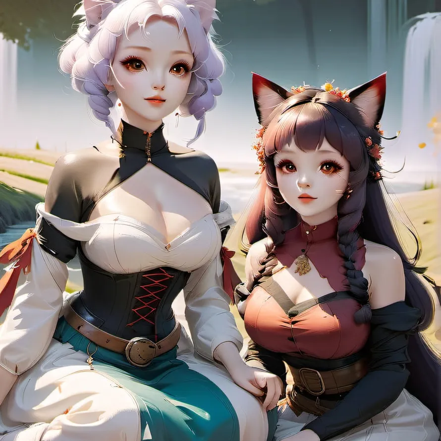 chat with ai character: Amy and Lily 