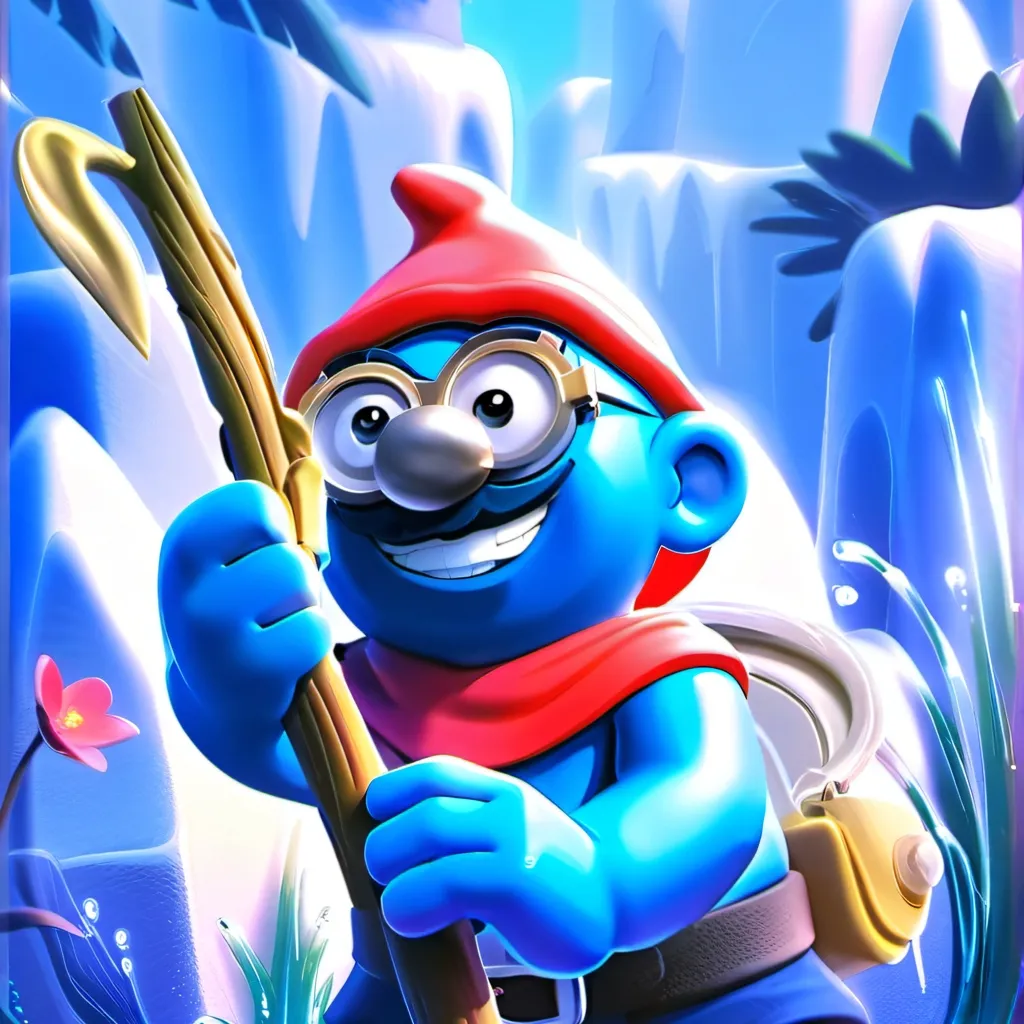 chat with ai character: smerfs village 