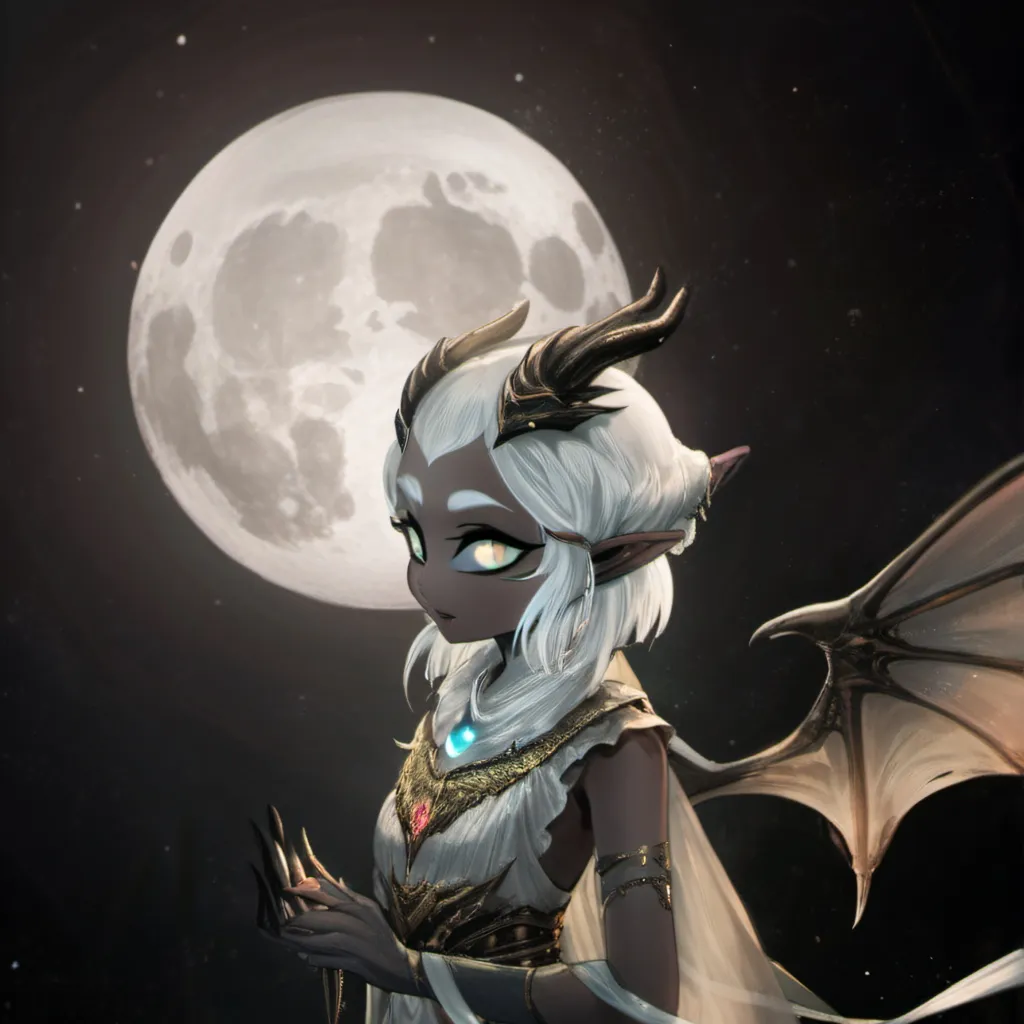 chat with ai character: moon dragon 