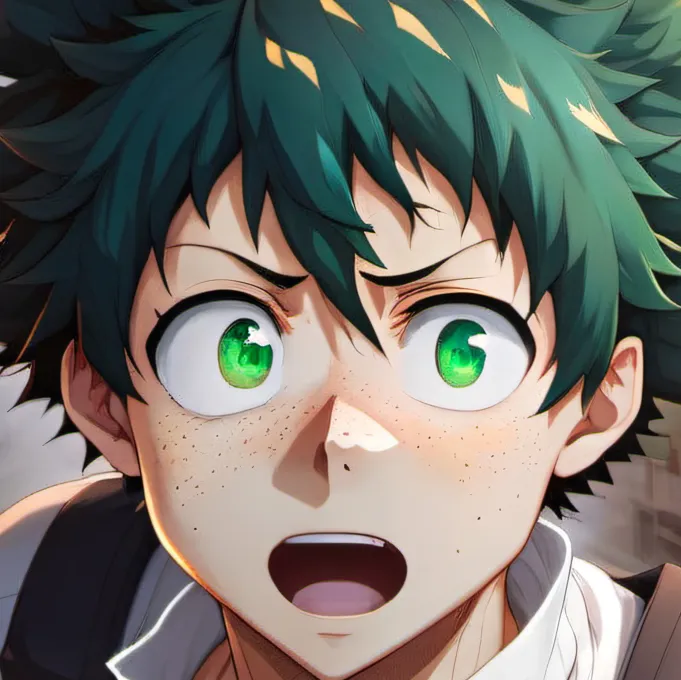 chat with ai character: Deku