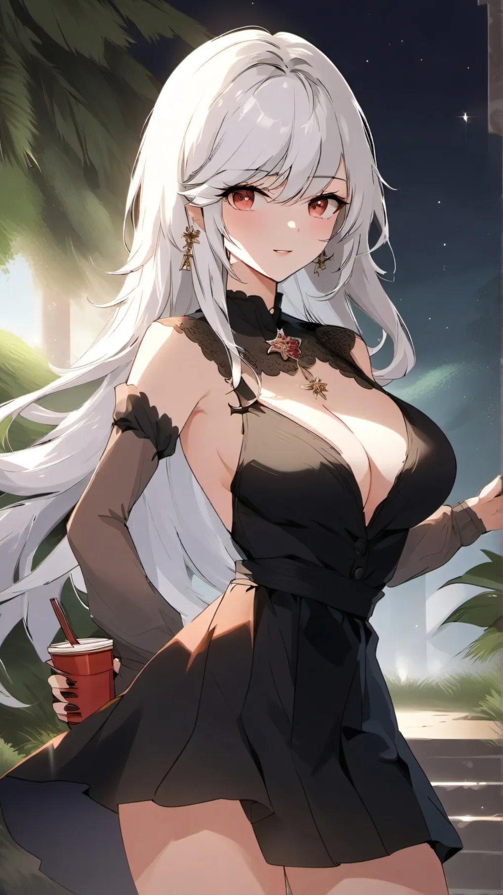 ai character: test btw background