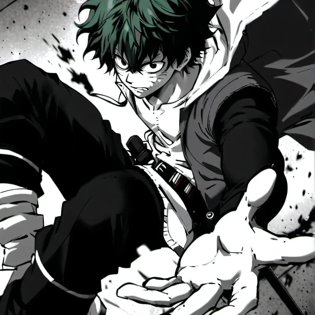chat with ai character: deku lose arms