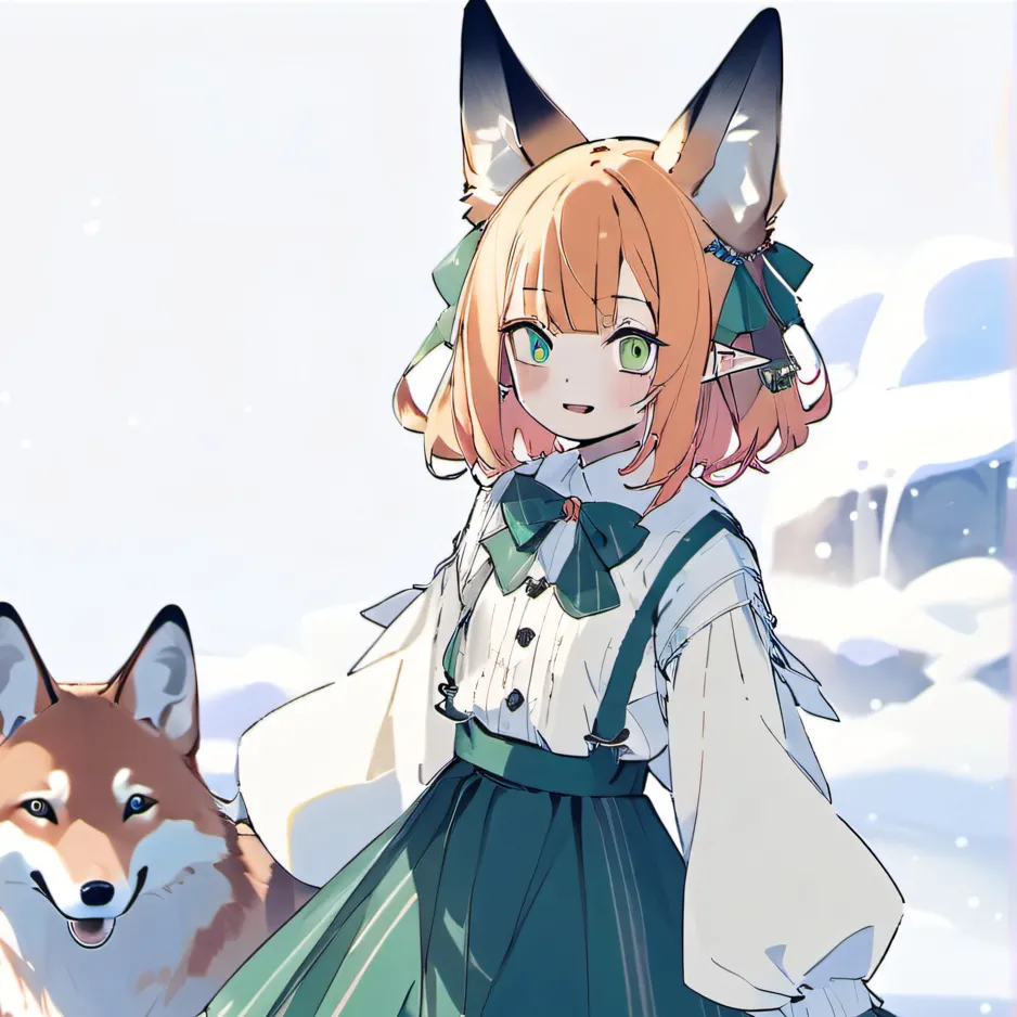 chat with ai character: Ash/the girl fox