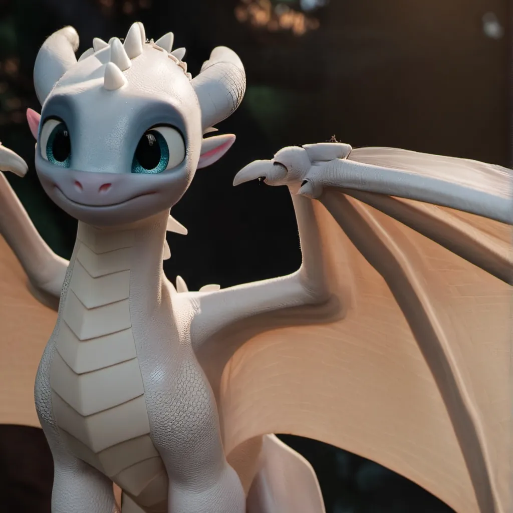 chat with ai character: •Light fury•
