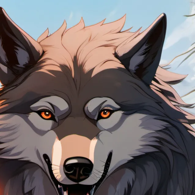 chat with ai character: the wolf