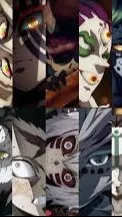 ai character: uppermoons. background