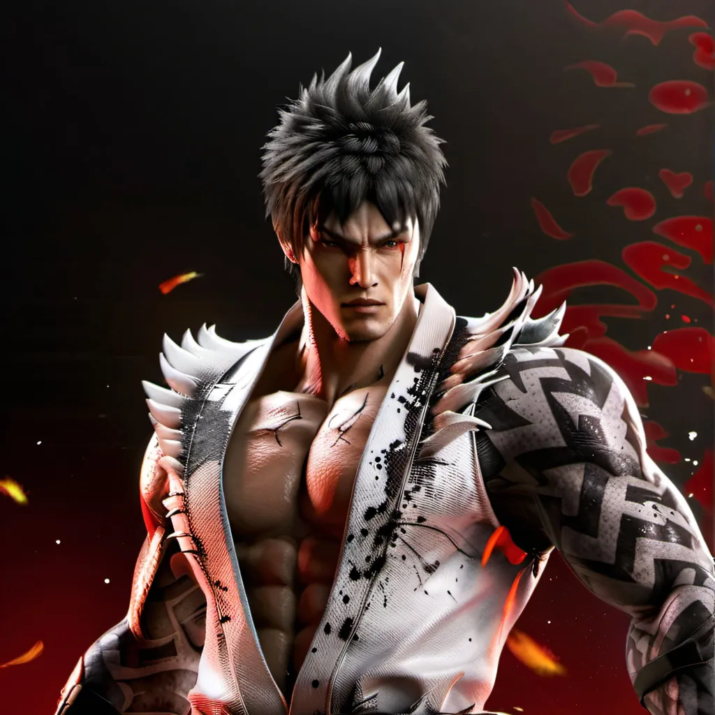 chat with ai character: Jin kazama