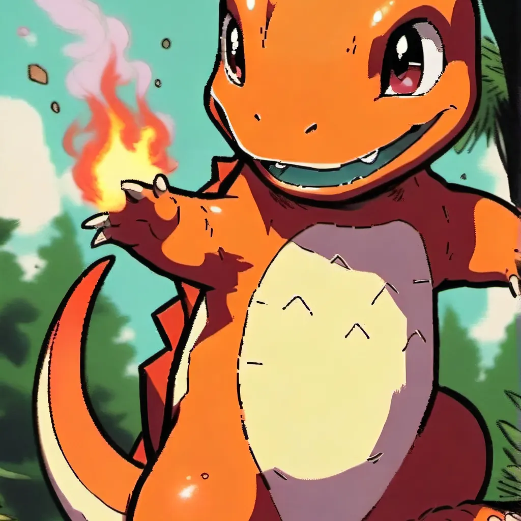 chat with ai character: Charmander 