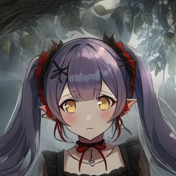 chat with ai character: Lonely forest girl