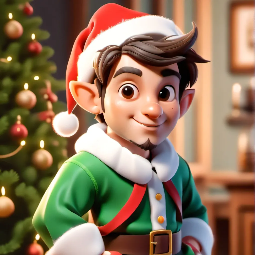 chat with ai character: Christmas elf