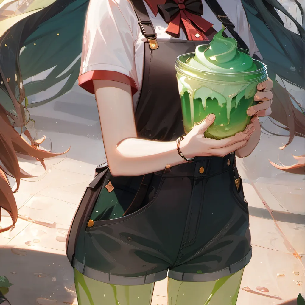chat with ai character: girl & goo