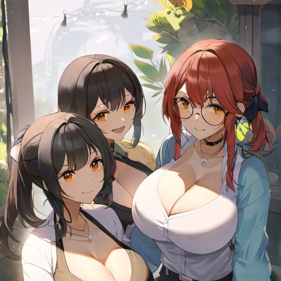 chat with ai character: Aria, Mia, and Lia