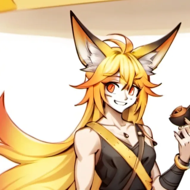 chat with ai character: female tails