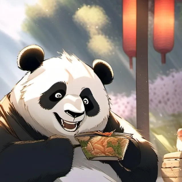chat with ai character: Konfu Panda
