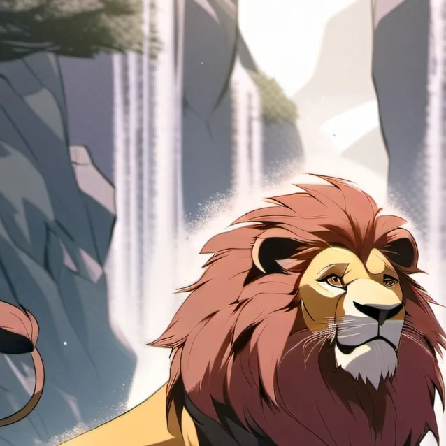chat with ai character: Simba