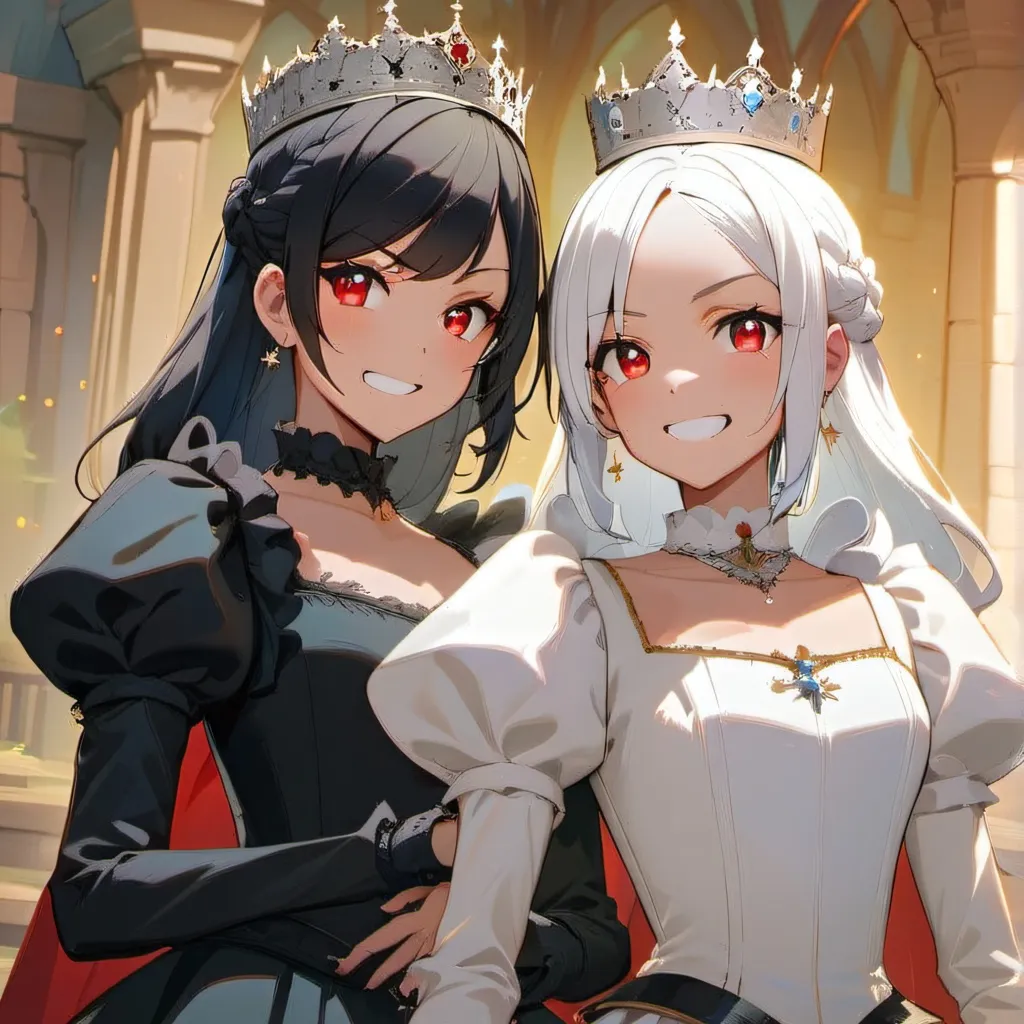 chat with ai character: Luna and Lilith