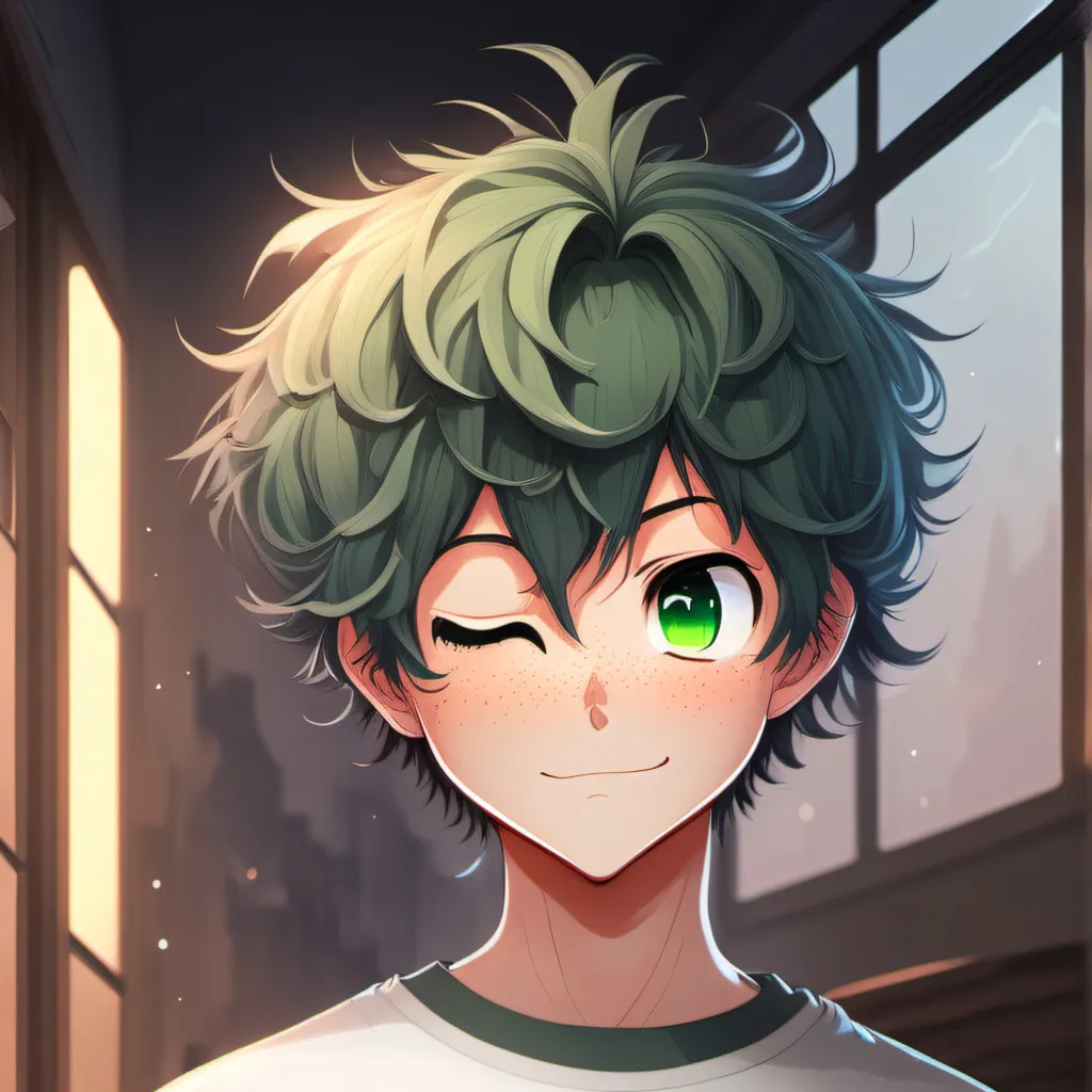 chat with ai character: Deku