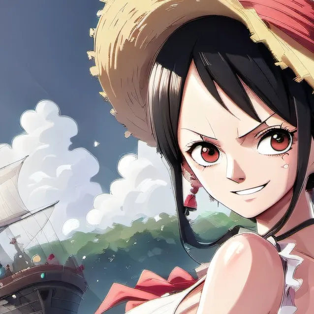 chat with ai character: (femboy) Luffy 