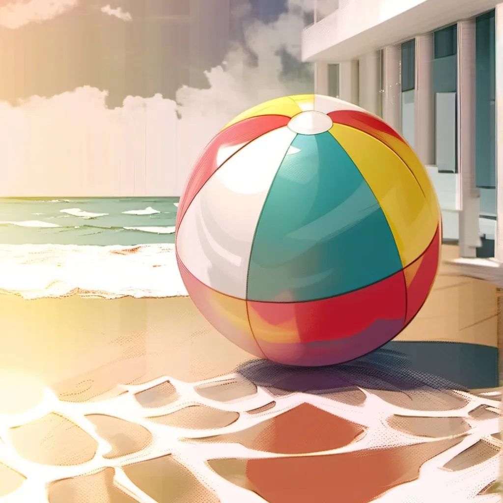 chat with ai character: beachball