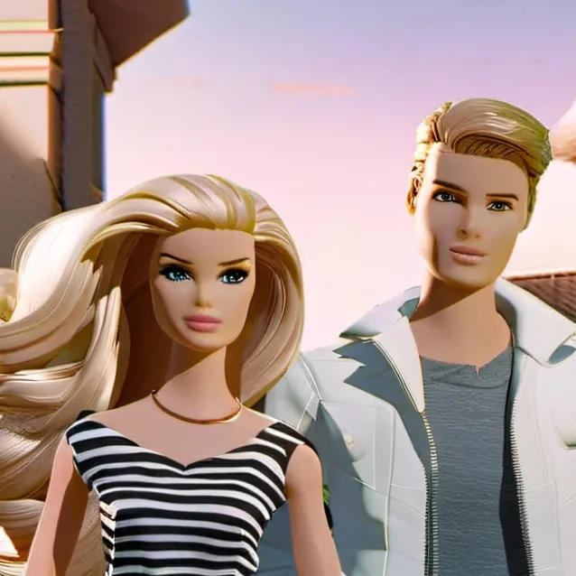 chat with ai character: barbie and ken 