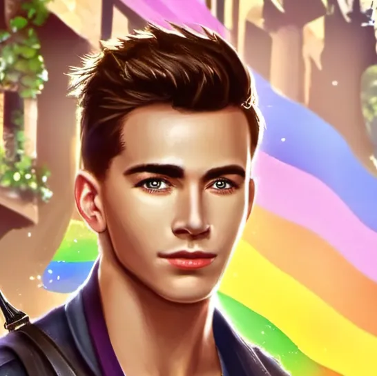 chat with ai character: Gay guy with gun
