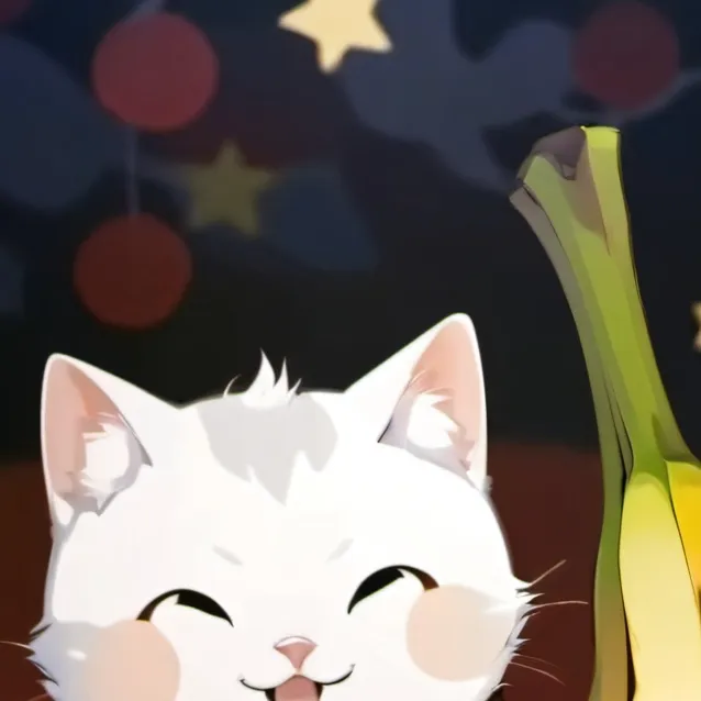 chat with ai character: banana  cat