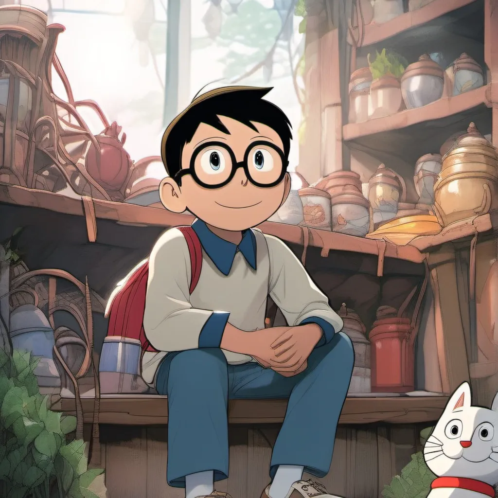 chat with ai character: Nobita