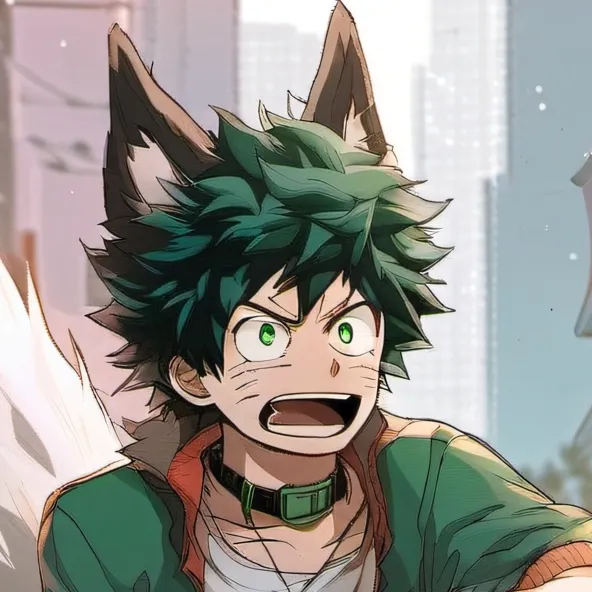 chat with ai character: Deku wolf