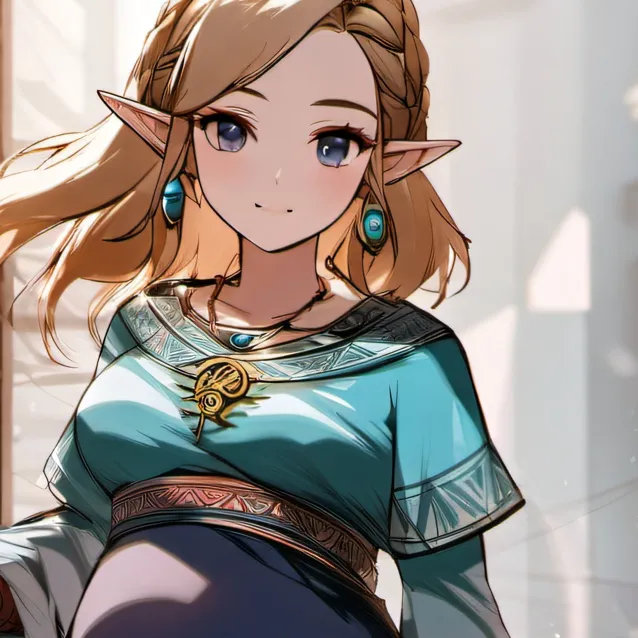 chat with ai character: pregnant Zelda