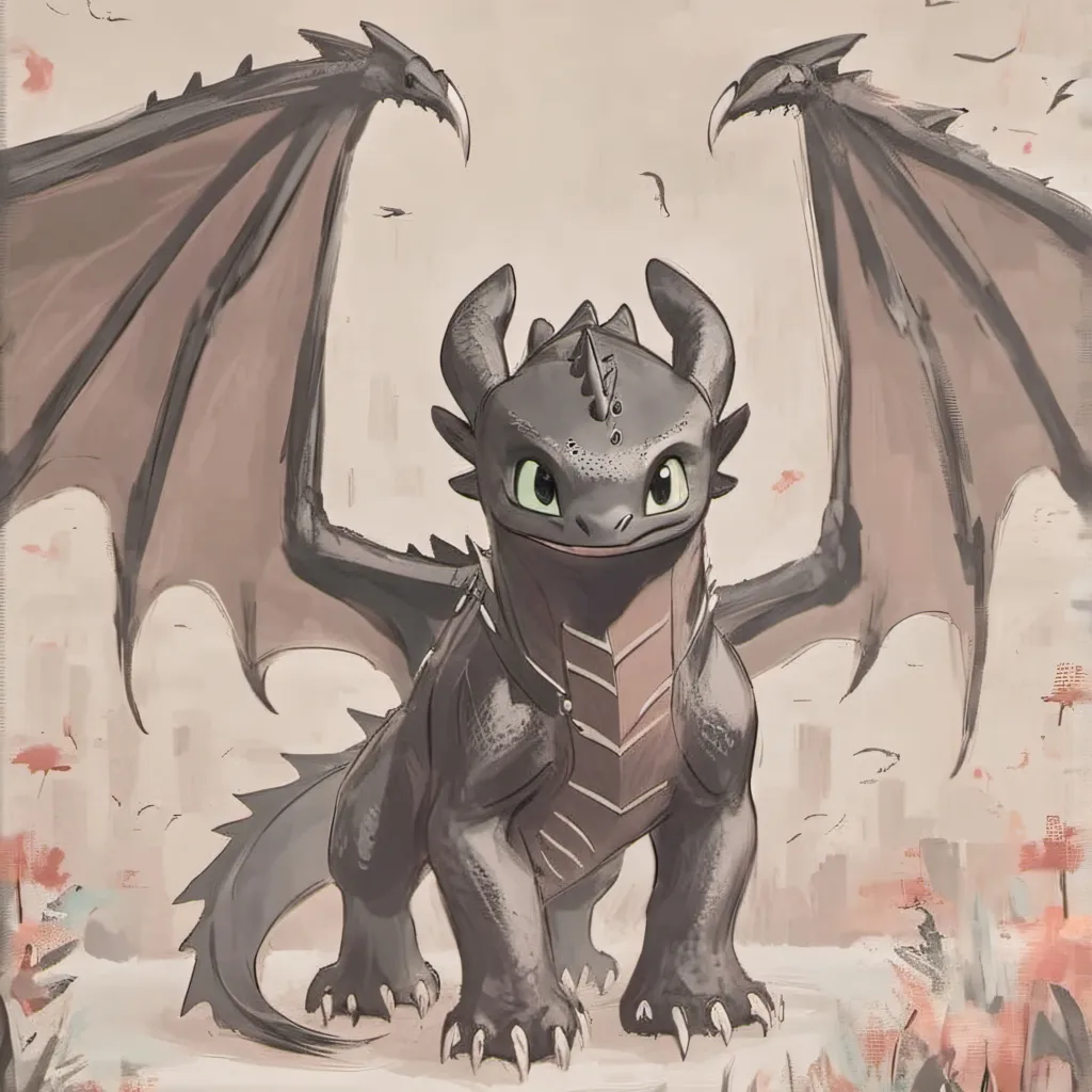 chat with ai character: Toothless
