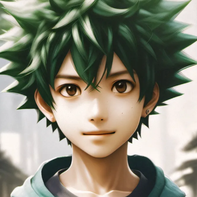 chat with ai character: izuku 