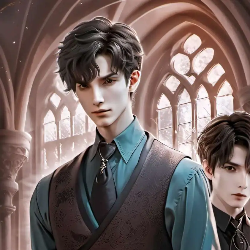 chat with ai character: Mysterious Boy🤭