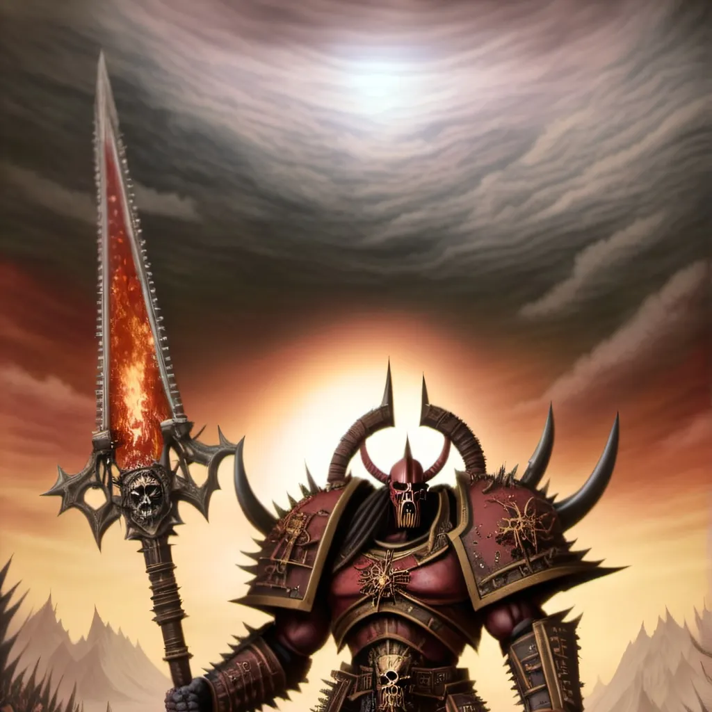 chat with ai character: Khorne
