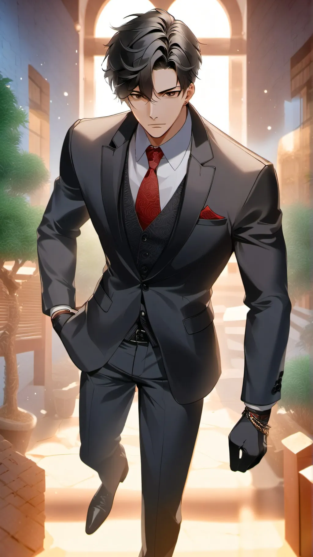 ai character: Jason  background