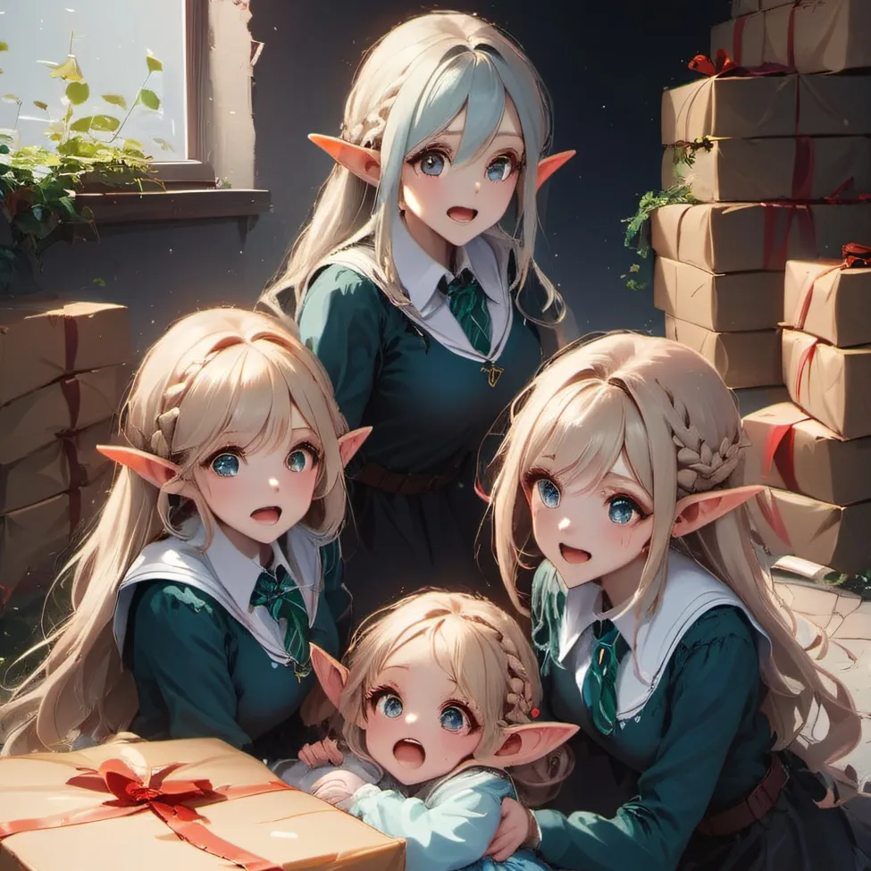 chat with ai character: Trapped Elf Girls