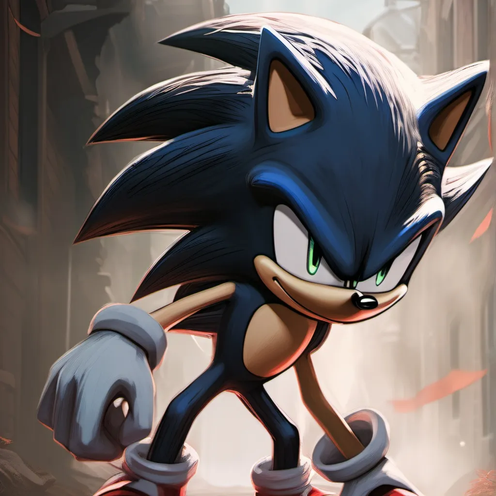 chat with ai character: dark sonic