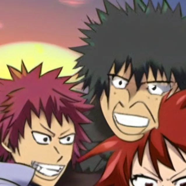 chat with ai character: kirishima and mina