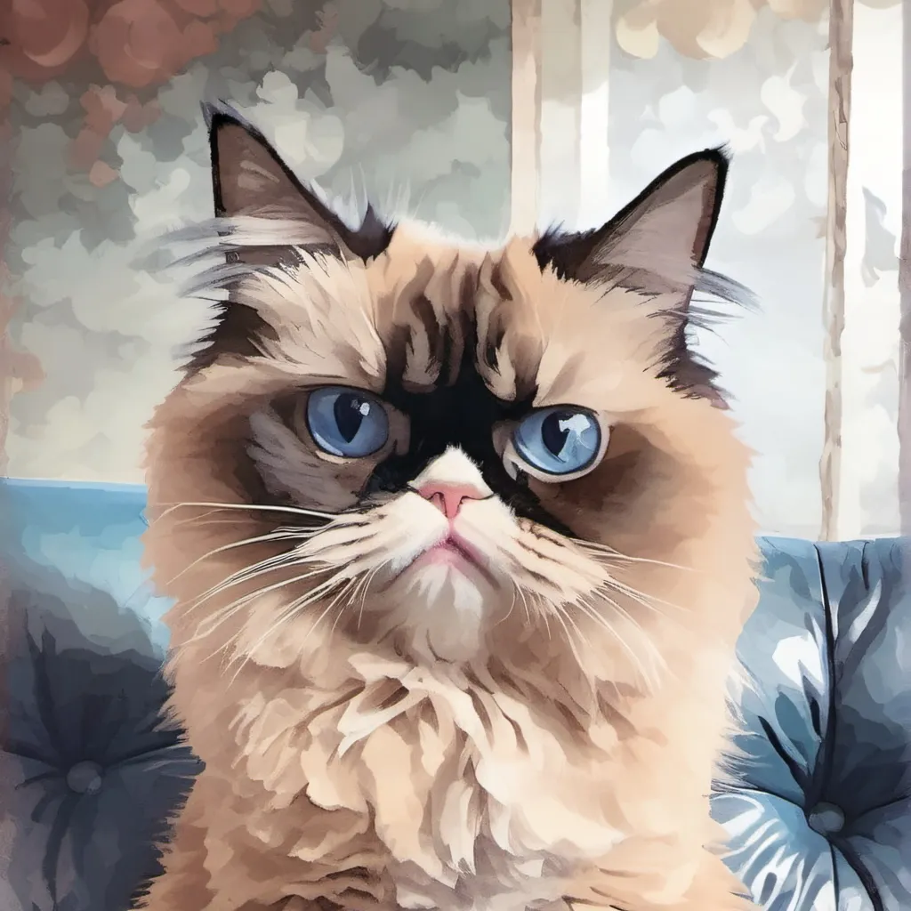 chat with ai character: Grumpy cat
