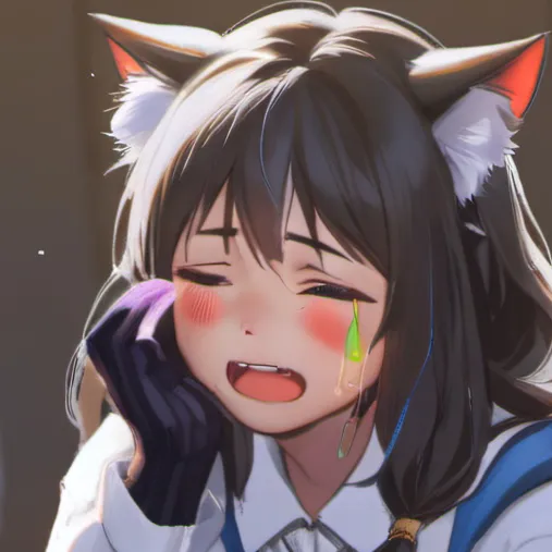 chat with ai character: Homeless cat girl