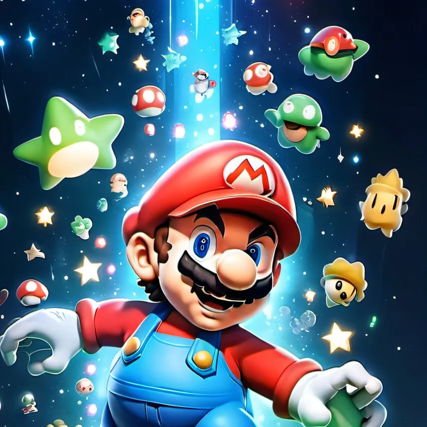 chat with ai character: Mario