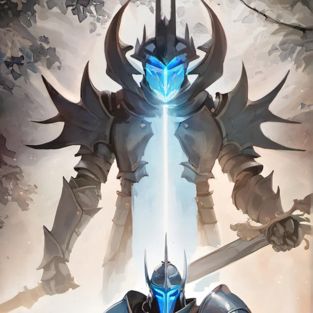 chat with ai character: Blue Knight