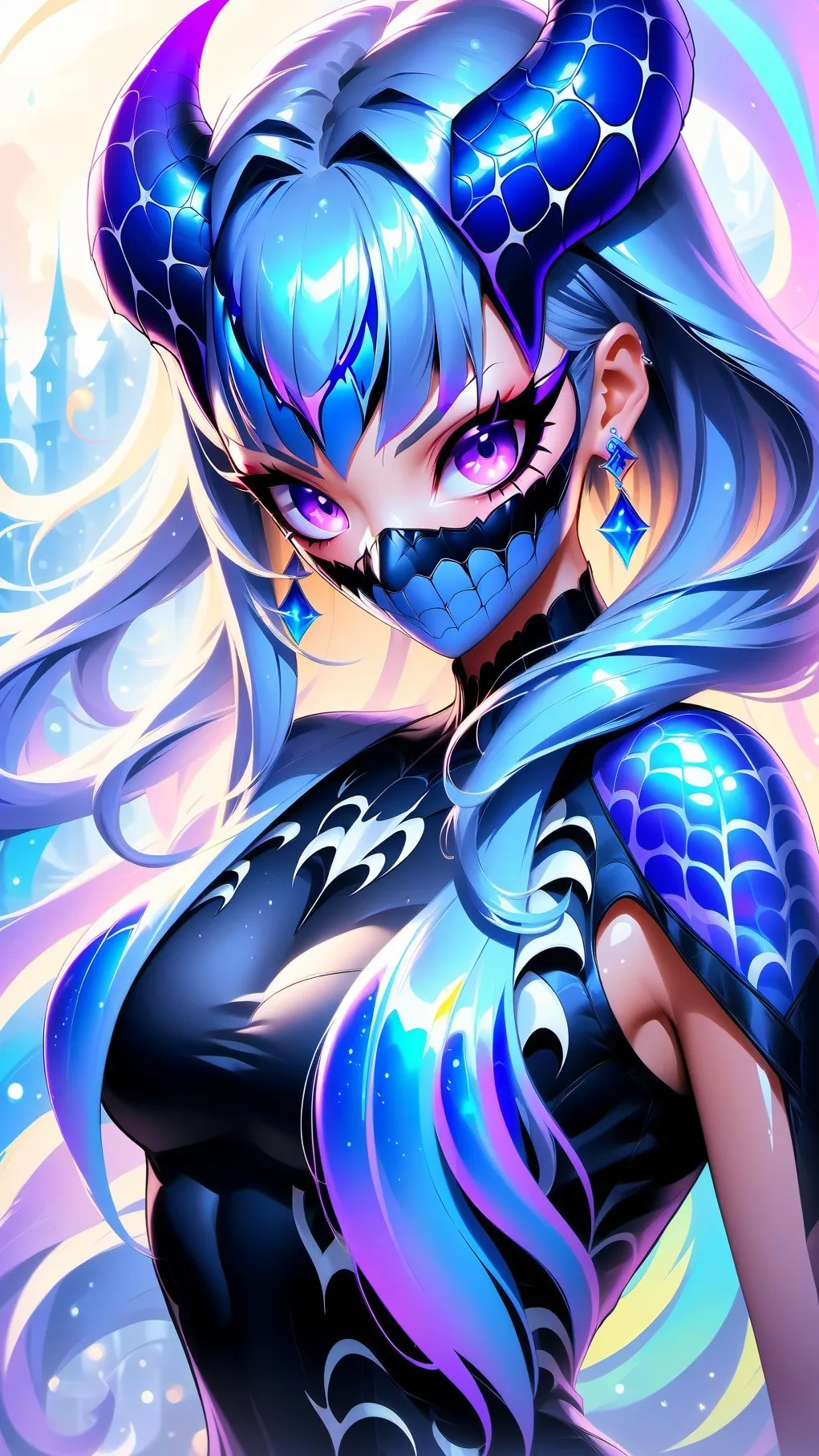 ai character: she venom background