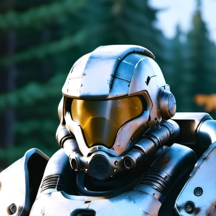 chat with ai character: Power armor