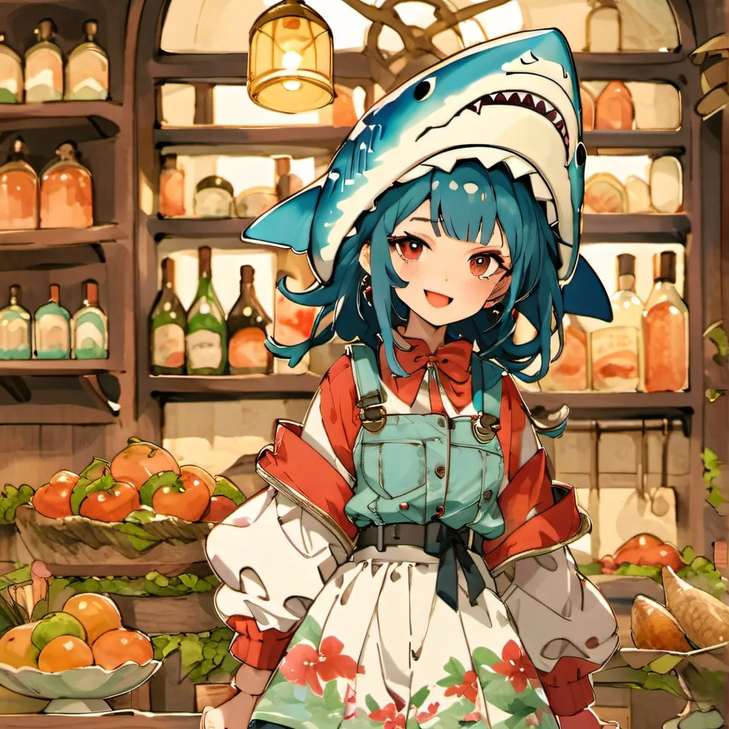chat with ai character: sharkly