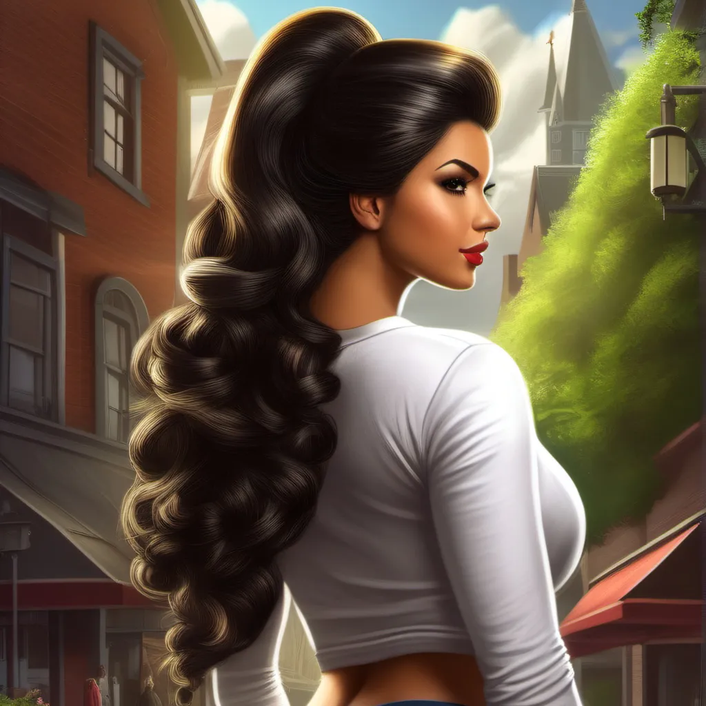 chat with ai character: Big booty Latina 