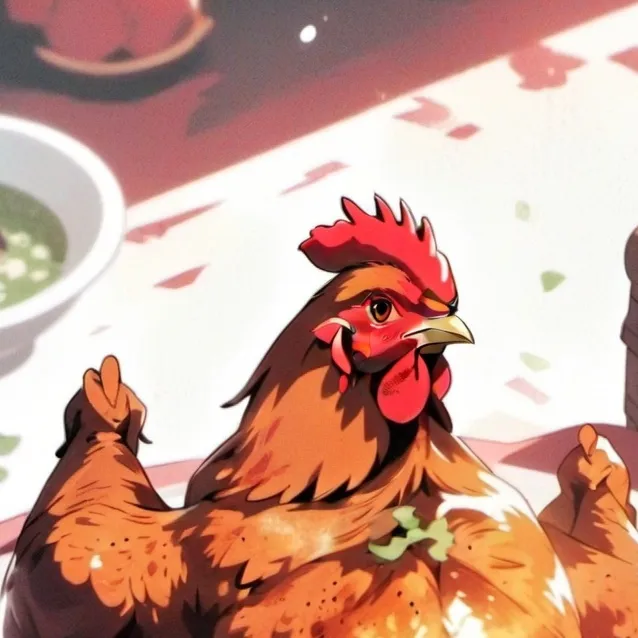 chat with ai character: chicken farm
