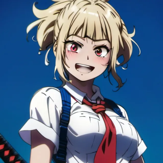 chat with ai character: himiko toga