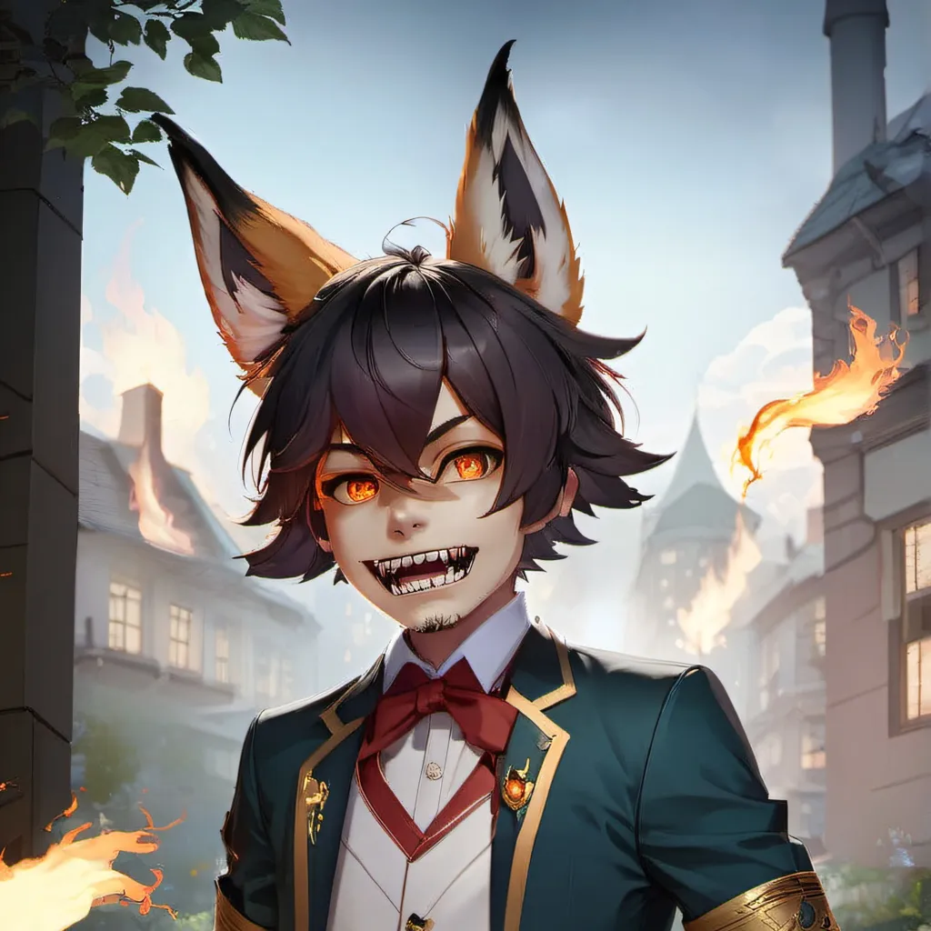 chat with ai character: Grim foxy