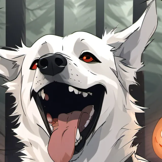 chat with ai character: smile dog